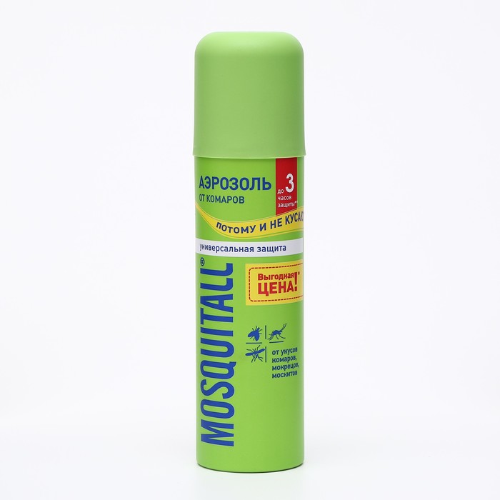 Аэрозоль «Mosquitall» Универсальная защита от комаров, 150 мл