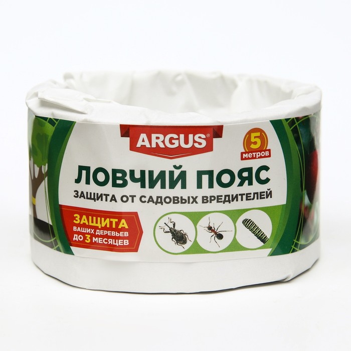 Ловчий пояс для деревьев ARGUS GARDEN от садовых вредителей