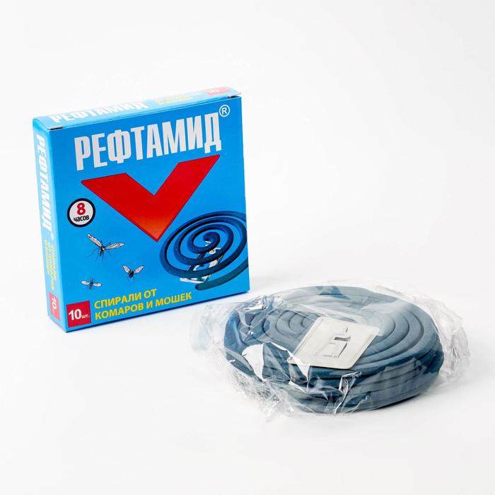 Cпирали от комаров «Рефтамид», 10 шт