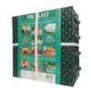 Универсальное покрытие POL-PLAST 30x30 см, зеленый, набор 9 шт