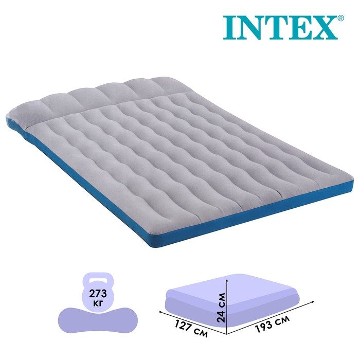 Матрас Camping, 193 х 127 х 24 см, 67999 INTEX