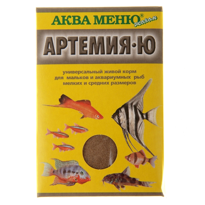 Корм Аква меню "Артемия-Ю" для рыб, 30 г
