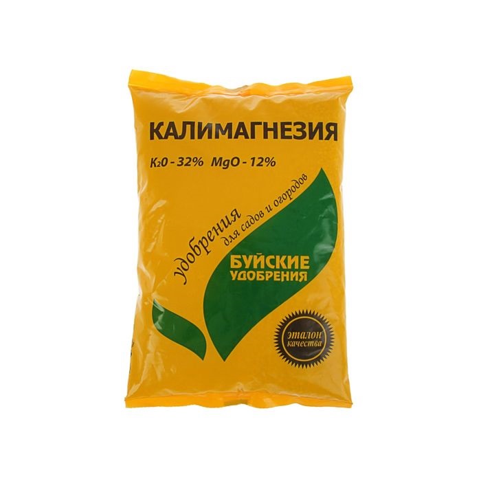 Удобрение минеральное Калимагнезия, 4 упаковки по 0,9 кг