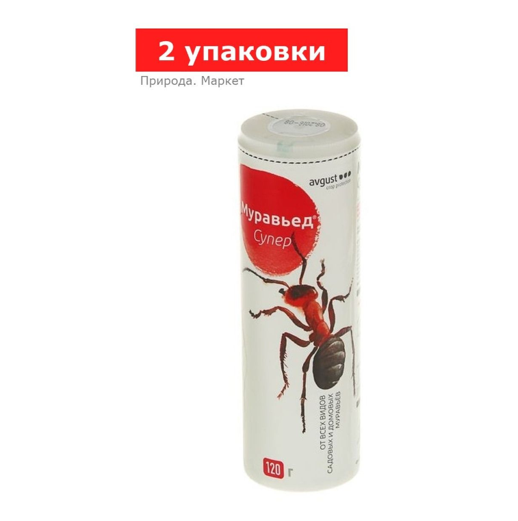 Средство от садовых муравьев Муравьед, туба, 2 упаковки по 120 г