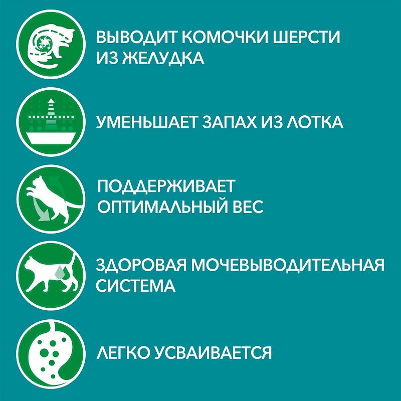 Сухой корм Purina ONE для домашних кошек с индейкой и цельными злаками, пакет, 750 г