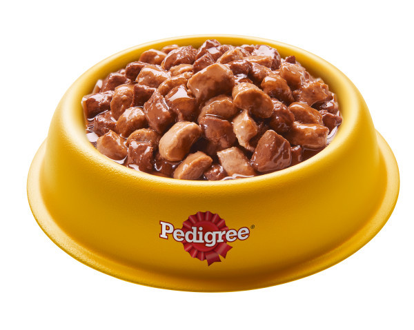 Набор влажных кормов PEDIGREE для взрослых собак, два вкуса, 42шт х 85г