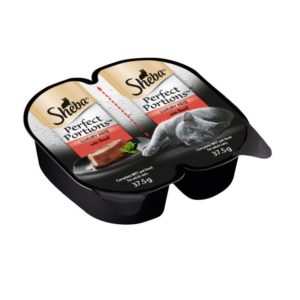 Влажный корм для кошек Sheba Perfect Portions, паштет с говядиной, 75 г