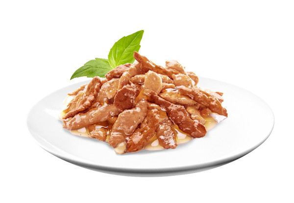 Влажный корм для кошек Sheba Ломтики в соусе с курицей и индейкой, 75 г