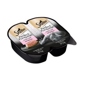 Влажный корм для кошек Sheba Perfect Portions, паштет с лососем, 75 г
