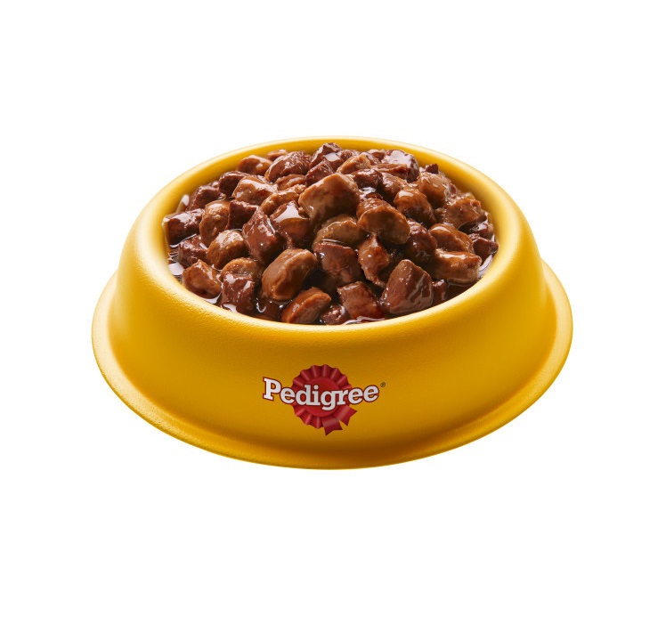 Набор кормов для собак PEDIGREE сухой для маленьких пород 2,2кг и влажный рацион 21шт х 85г