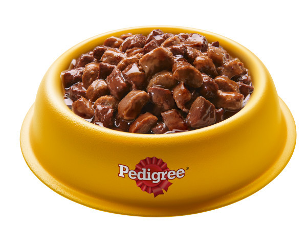 Набор влажных кормов PEDIGREE, для взрослых собак, три вкуса, 42шт х 85г