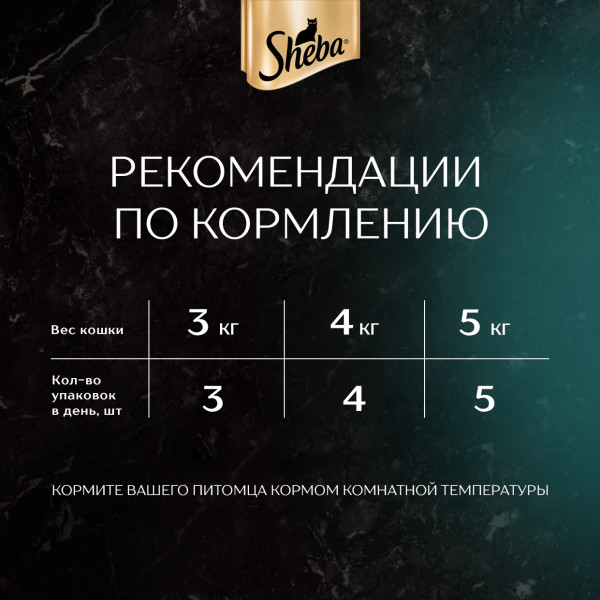 Влажный корм для кошек SHEBA CRAFT COLLECTION «Сочные слайсы. Курица в соусе», 75 г