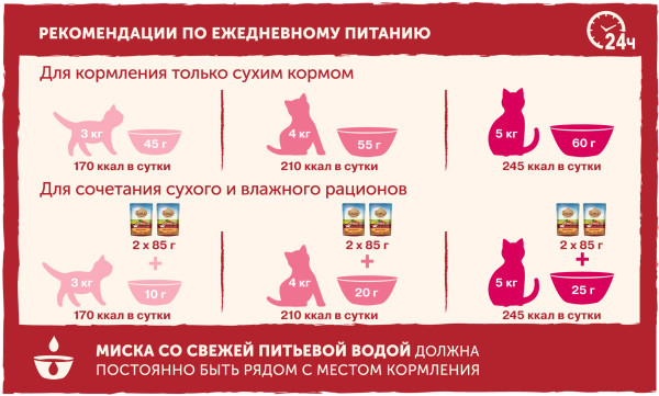 Влажный корм для кошек Nature’s Table Курица в соусе, 85 г