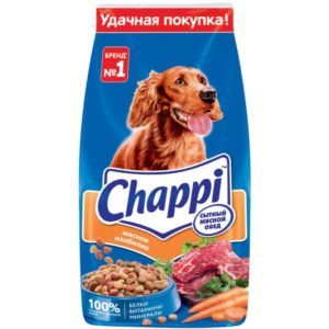 Сухой полнорационный корм для собак Chappi «Сытный мясной обед. Мясное изобилие», 15 кг