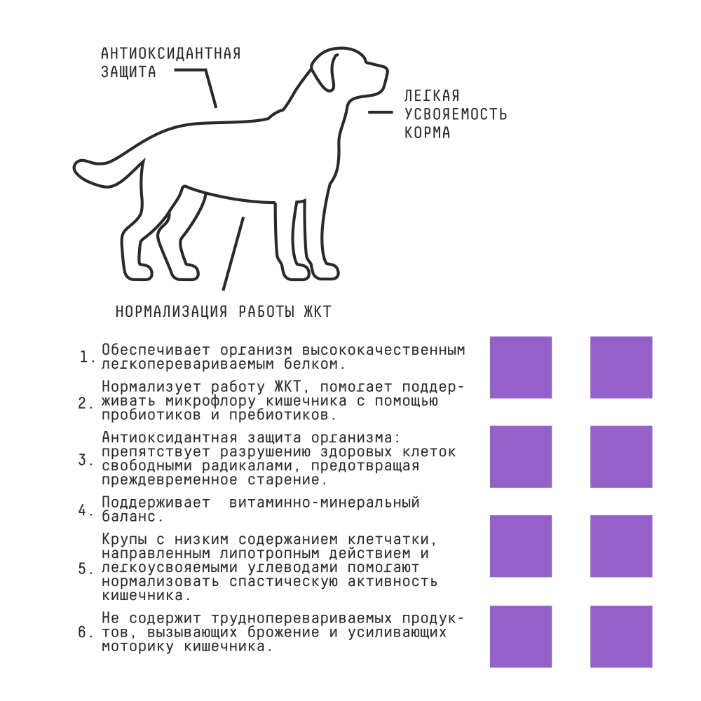 Сухой корм для собак с чувствительным пищеварением AJO Dog Sense с индейкой, ягненком и гречкой, 2 кг